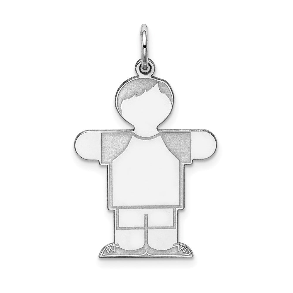 Solid;Polished;Engravable;Sterling silver;Laser-cut;Fits up to 3mm