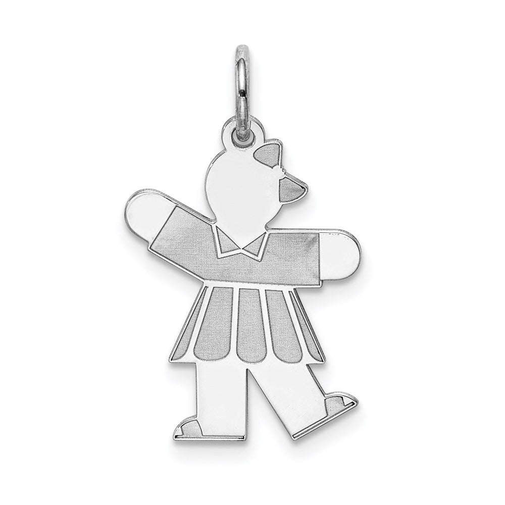 Solid;Polished;Sterling silver;Laser-cut;Engravable (back only);Fits up to 3mm