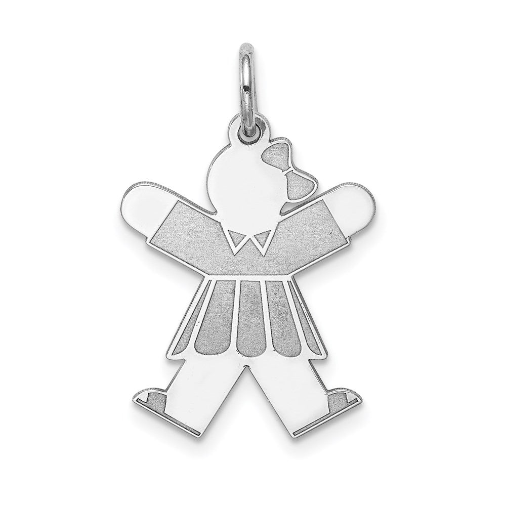 Solid;Polished;Sterling silver;Laser-cut;Engravable (back only);Fits up to 3mm