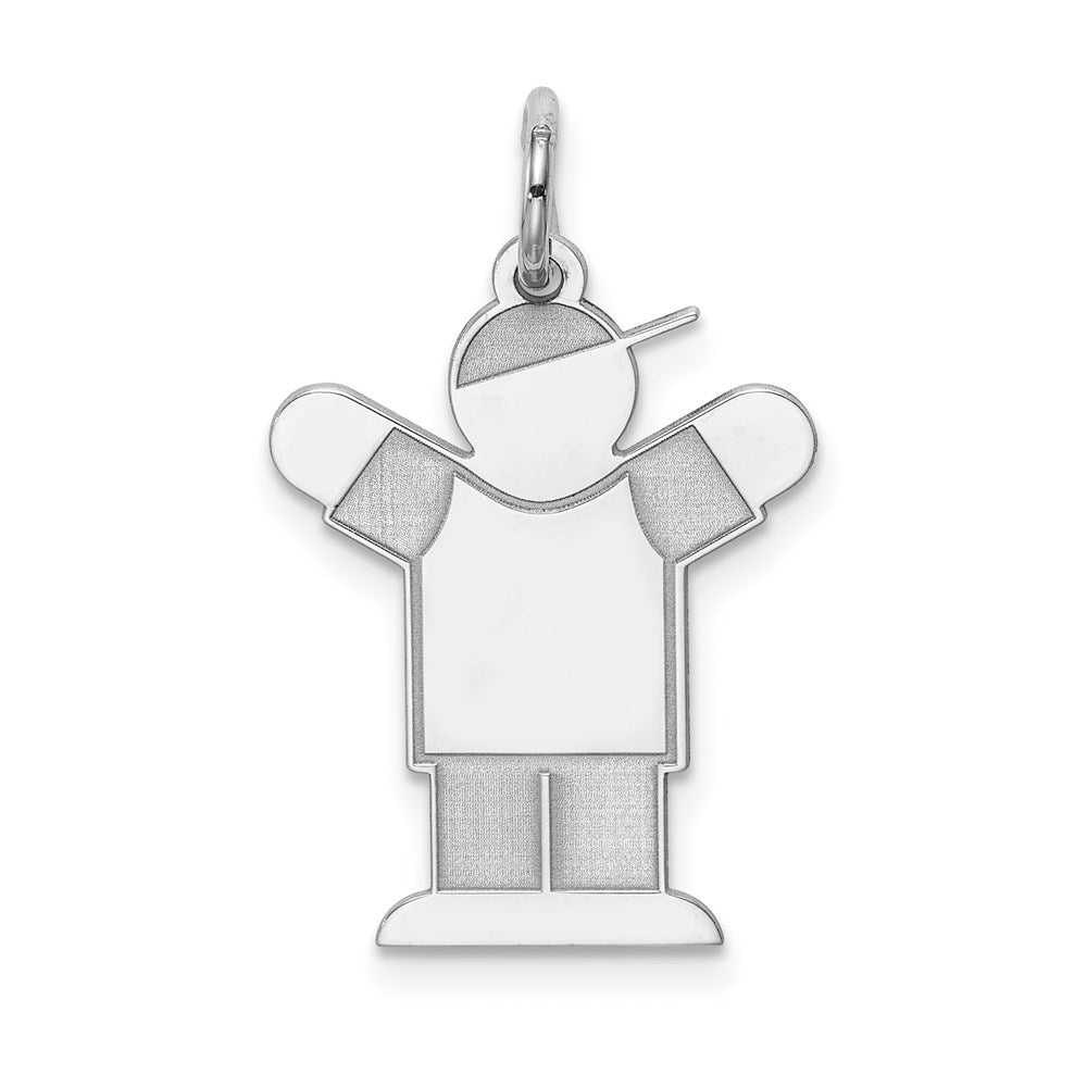 Solid;Polished;Engravable;Sterling silver;Laser-cut;Fits up to 3mm