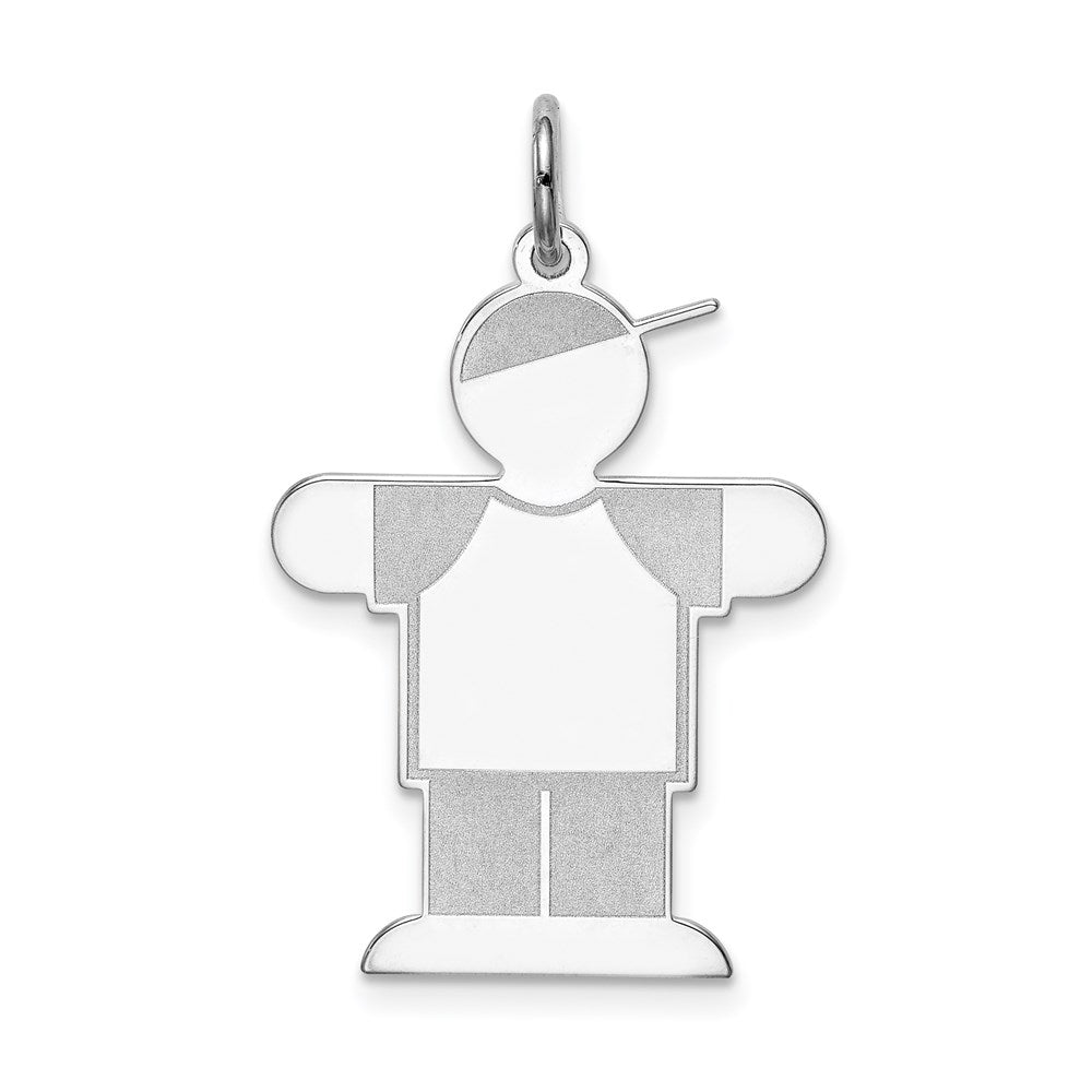 Solid;Polished;Engravable;Sterling silver;Laser-cut;Fits up to 3mm