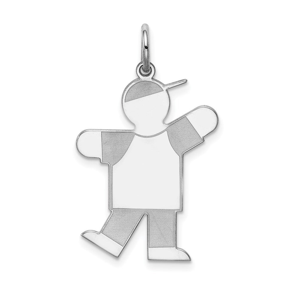 Solid;Polished;Engravable;Sterling silver;Laser-cut;Fits up to 3mm