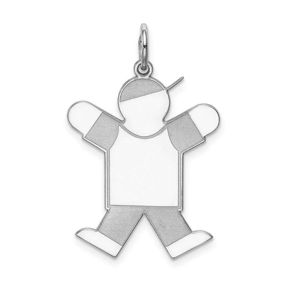 Solid;Polished;Engravable;Sterling silver;Laser-cut;Fits up to 3mm