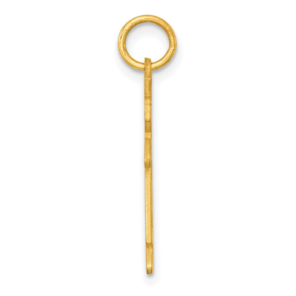 Sterling Silver Gold-plated Class of 2025 Boy Cuddle Charm