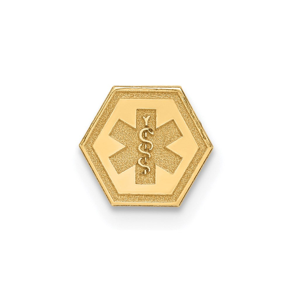 Solid;Polished;14k Yellow gold;Stamped;Engravable