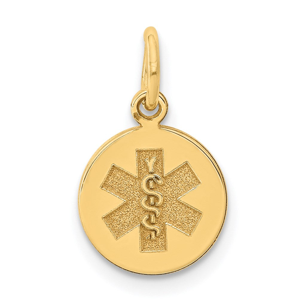 Solid;Polished;14k Yellow gold;Stamped;Engravable