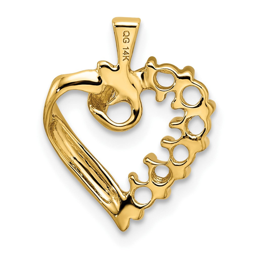 14ky 6 Stone Family Pendant Mounting