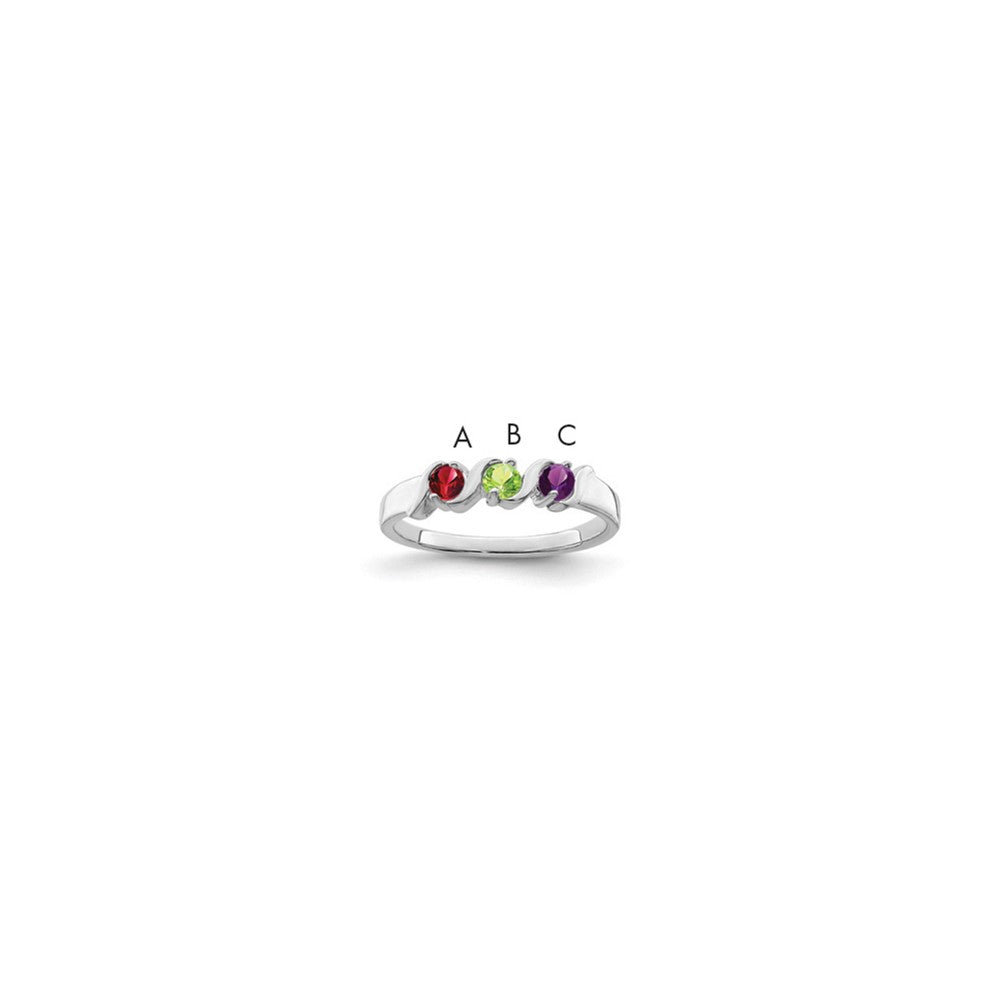 Polished;Sterling silver