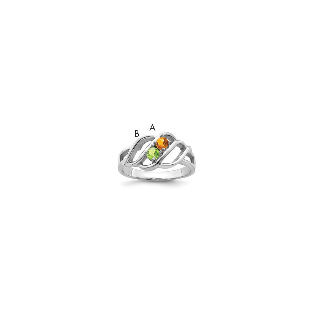 Polished;Sterling silver