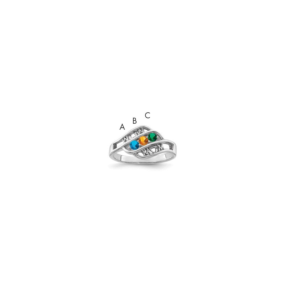 Polished;Sterling silver