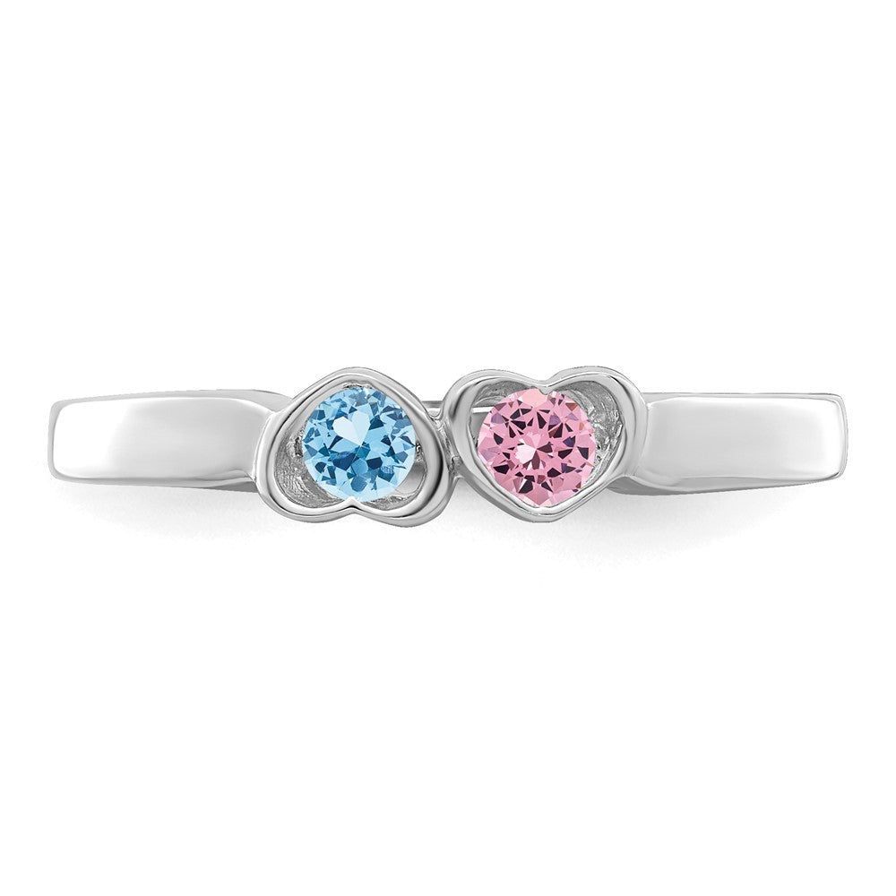 14k White Gold Family Jewelry Ring Mounting