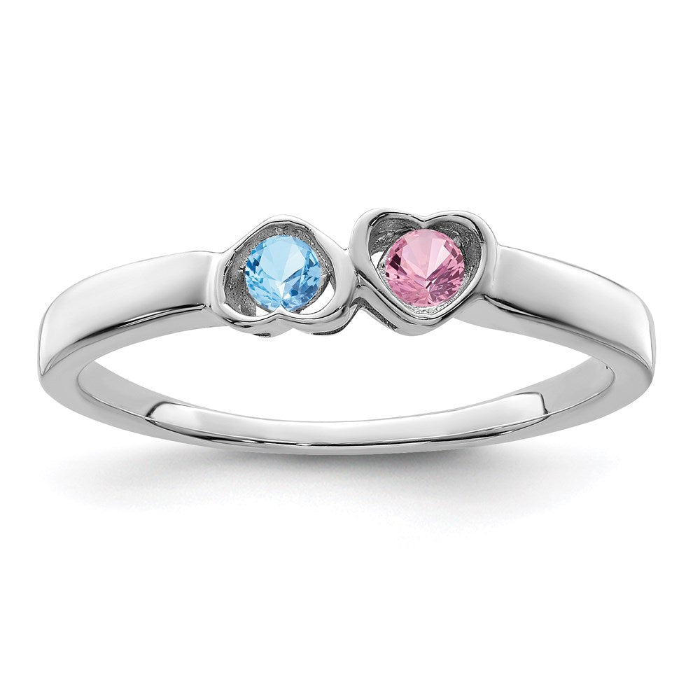 14k White Gold Family Jewelry Ring Mounting