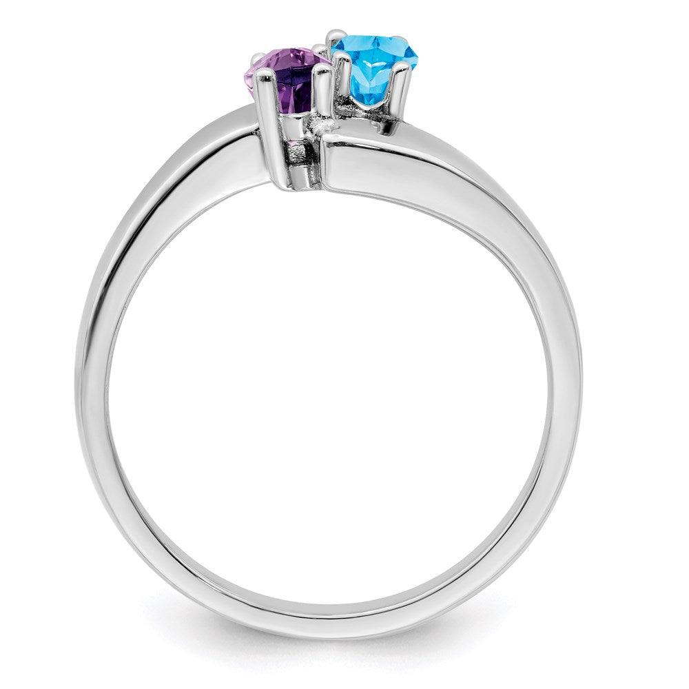 14k White Gold Family Jewelry Ring Mounting