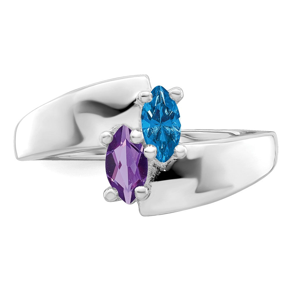 14k White Gold Family Jewelry Ring Mounting
