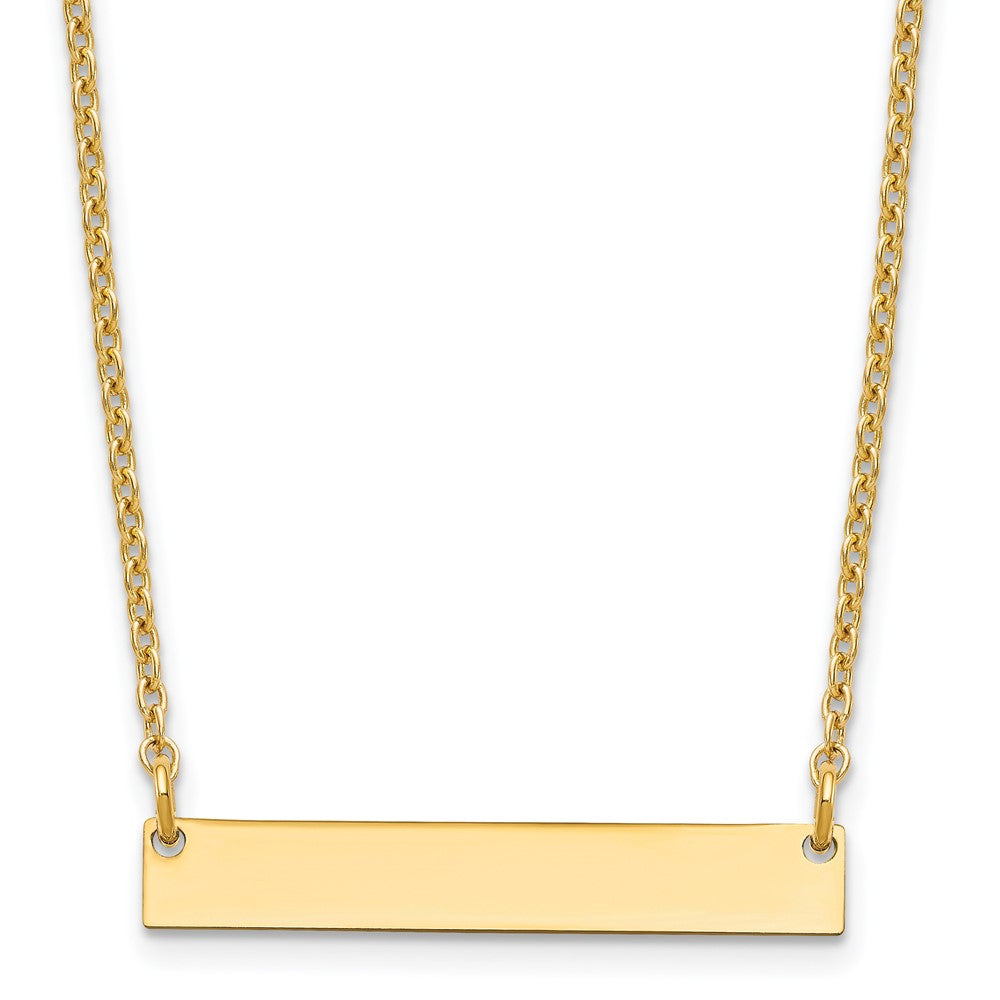 Polished;Lobster;Sterling silver;14kt gold-plated