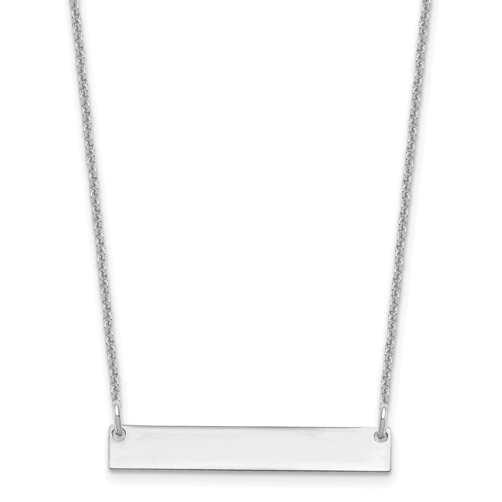 Polished;Lobster;10K White gold