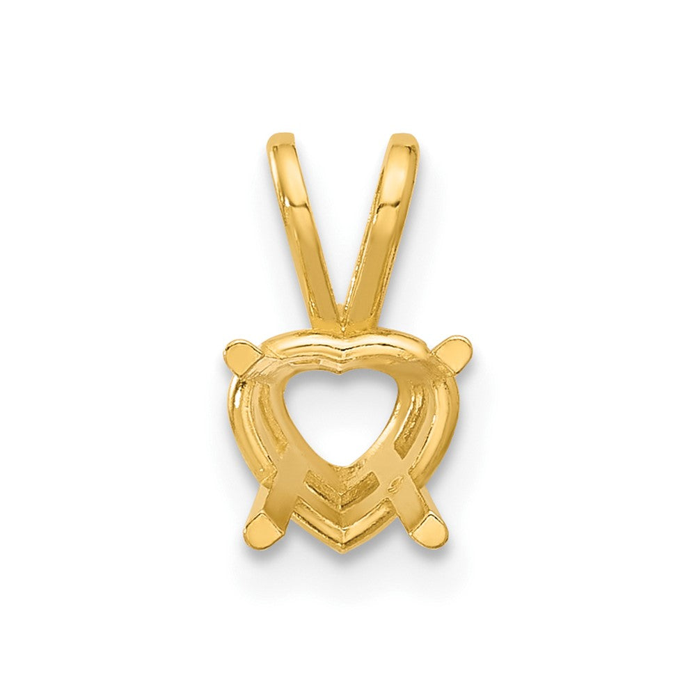 Casted;14k Yellow gold;Avail. in 14k white gold