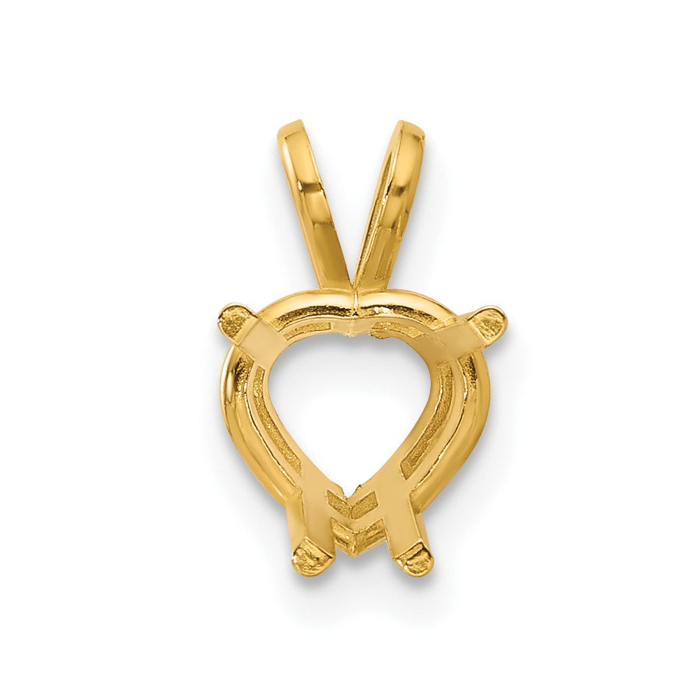 Casted;14k Yellow gold;Avail. in 14k white gold