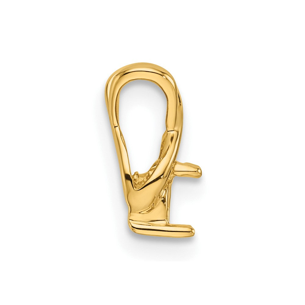 14k Holds 2.9mm Stone Chain Slide Mounting