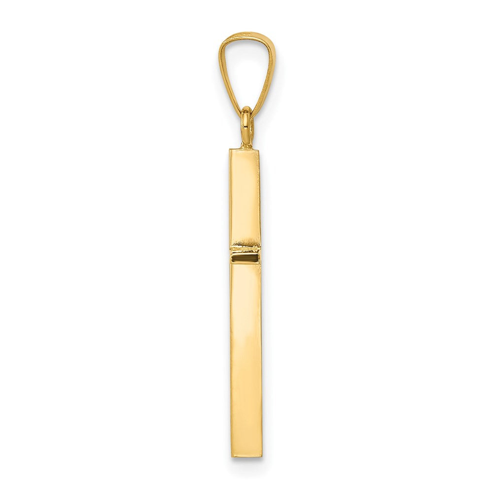 14k Cross Pendant