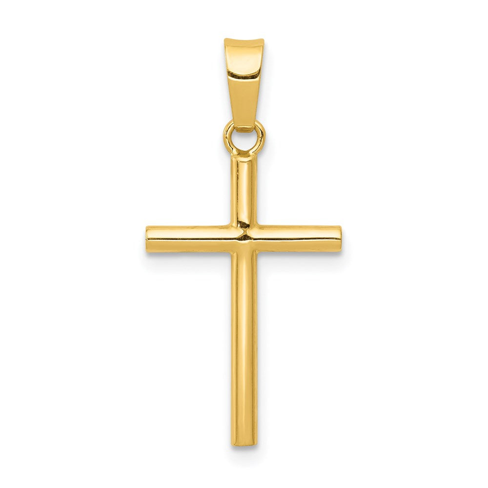 Solid;Polished;14k Yellow gold