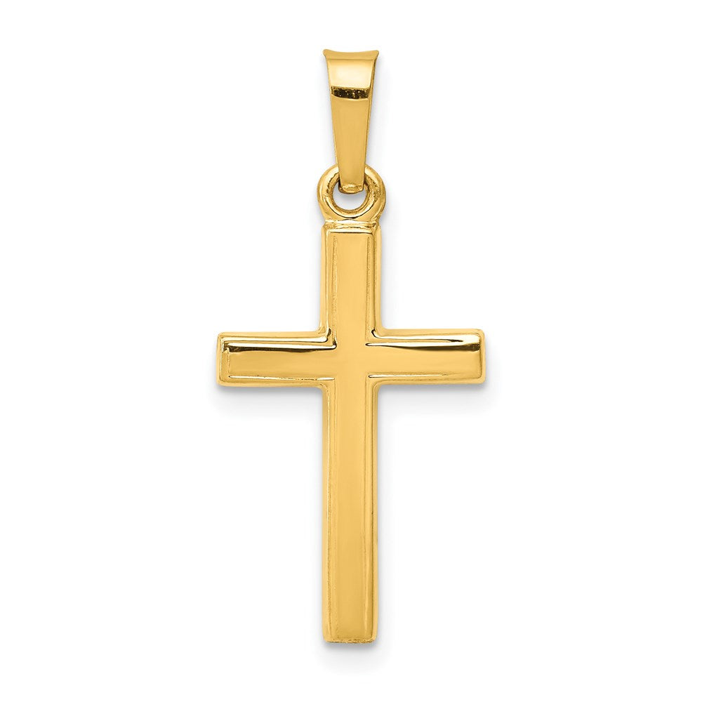 Polished;14k Yellow gold;Hollow