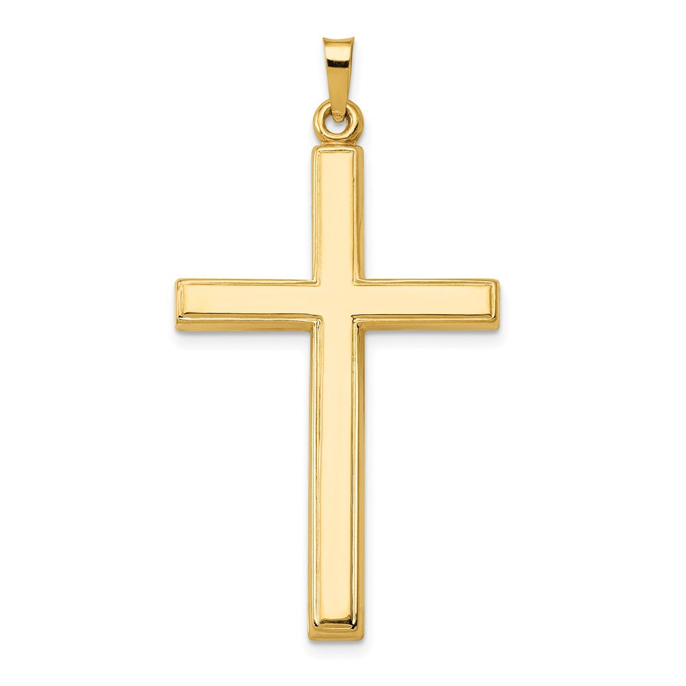Polished;Die struck;14k Yellow gold;Hollow
