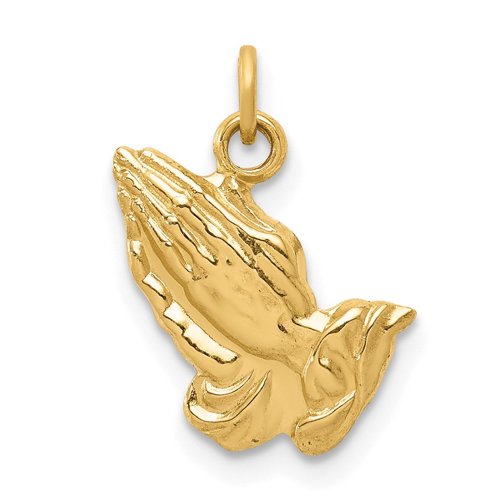 Solid;Polished;Die struck;14k Yellow gold;Flat back;Polished back