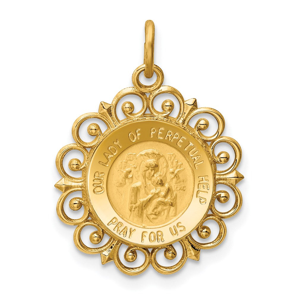 Solid;Polished;Satin;Die struck;14k Yellow gold;Flat back;Engravable