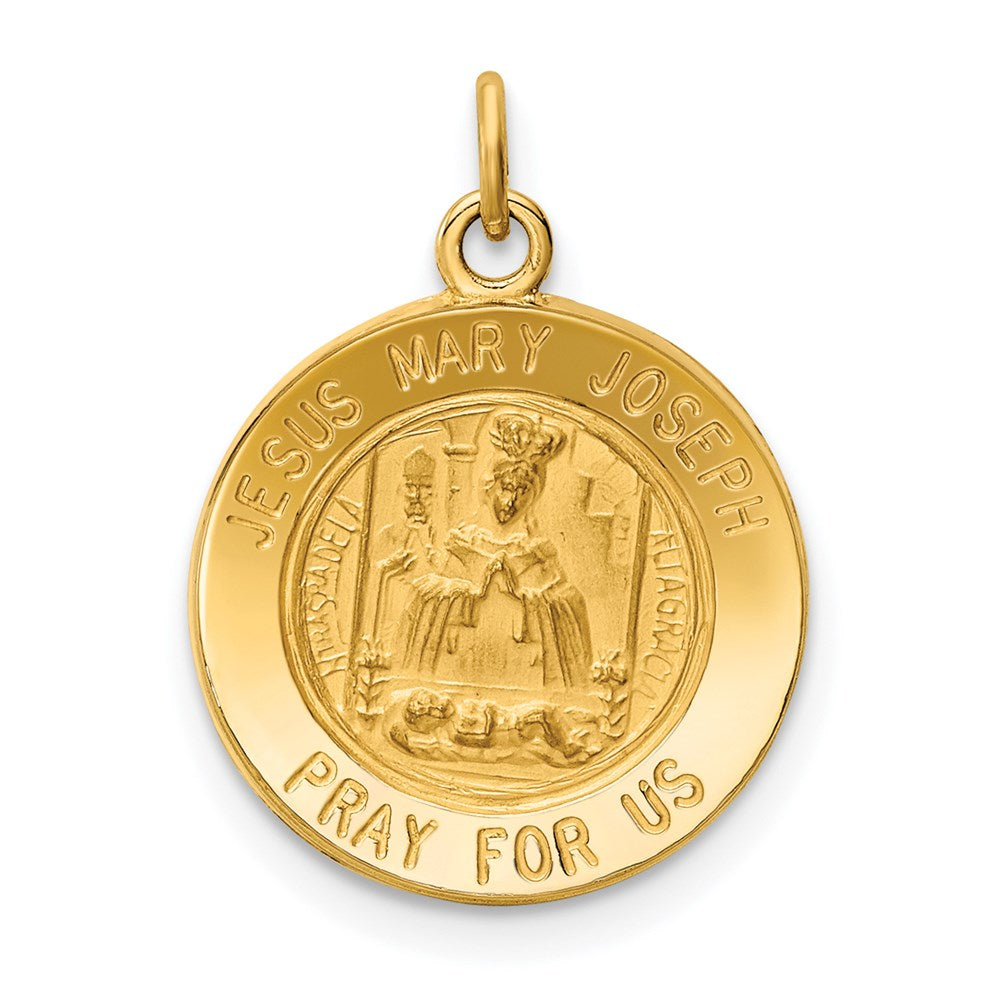 Solid;Die struck;14k Yellow gold;Flat back;Engravable;Polished back;Polished & satin