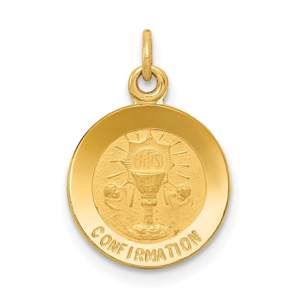 Solid;Polished;Satin;Die struck;14k Yellow gold;Flat back;Polished back;Engravable (back only);Laser Etched