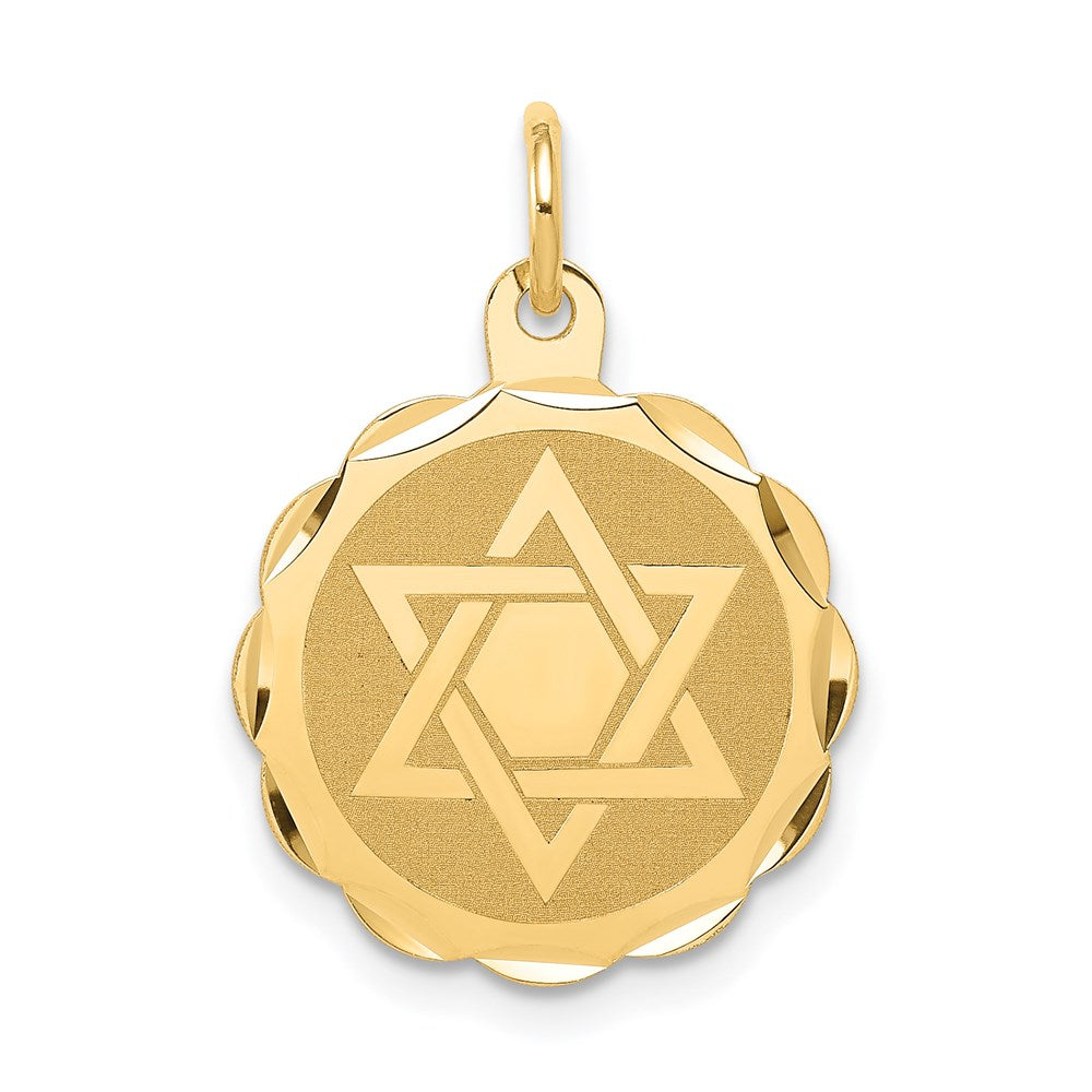 Solid;Polished;Satin;14k Yellow gold;Stamped;Flat back;Engravable