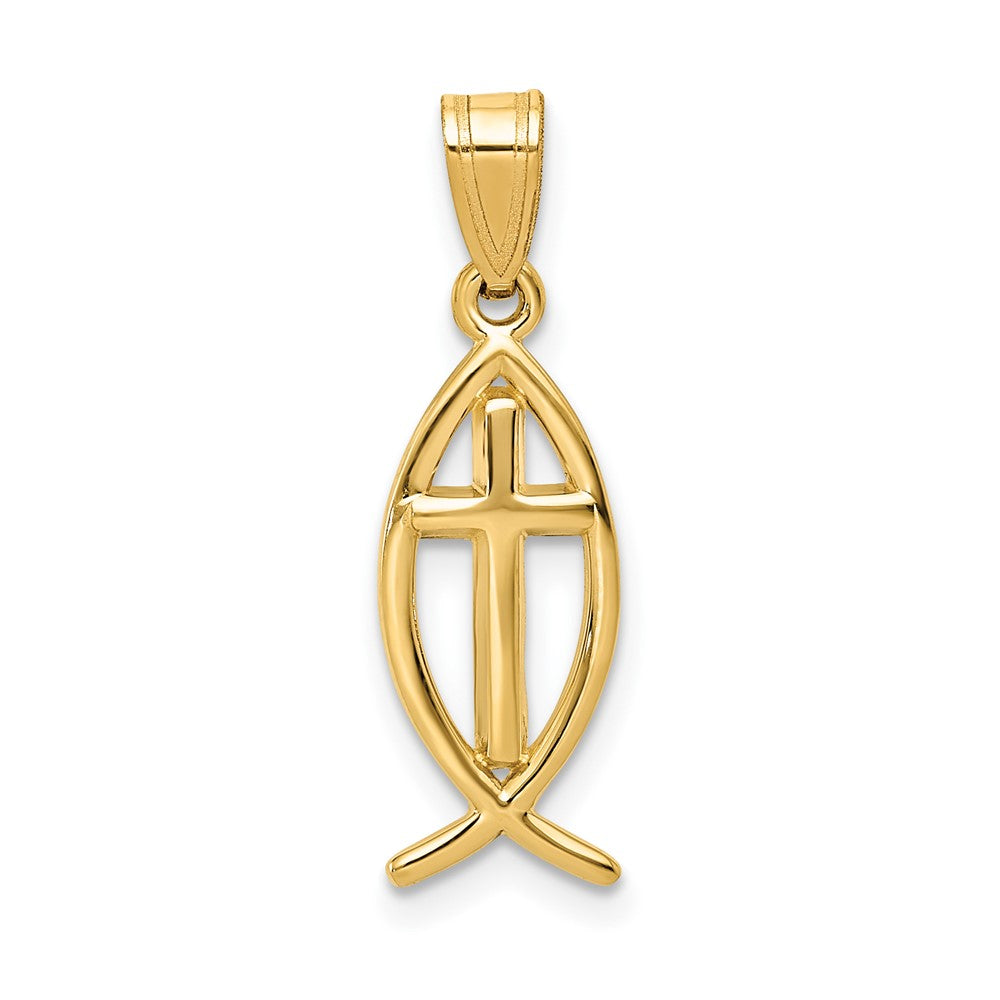 Solid;Polished;Die struck;14k Yellow gold;Polished back