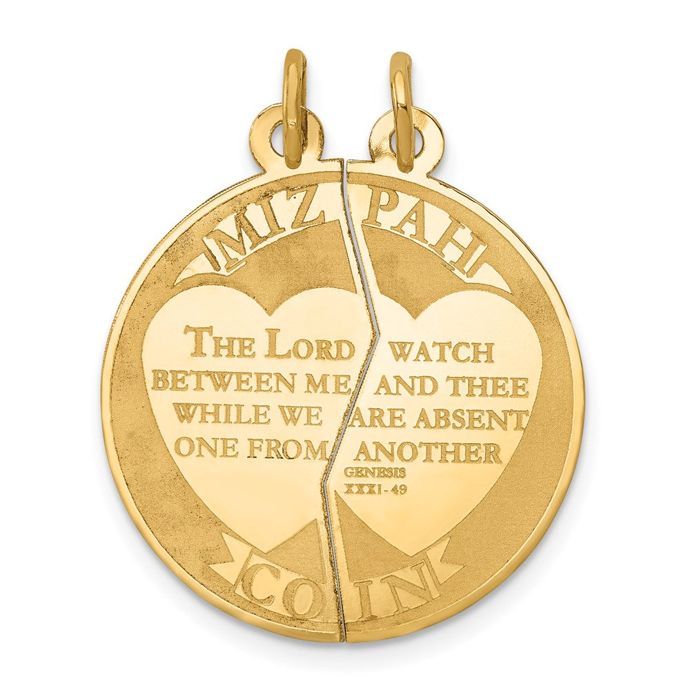 Solid;Casted;Polished;14k Yellow gold;Stamped;Flat back;Engravable;Laser Etched