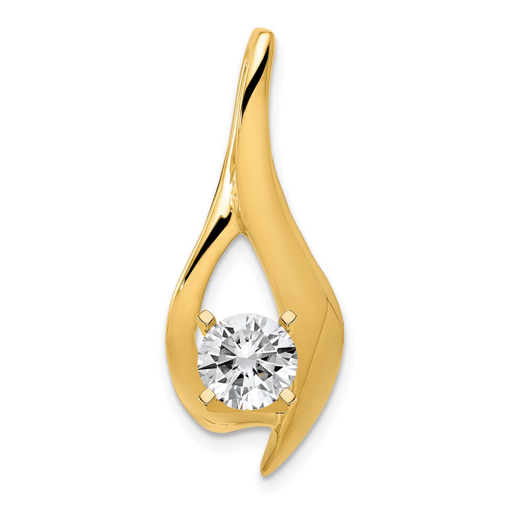 Solid;Casted;Polished;14k Yellow gold;Avail. in 18k yellow gold;Avail. in 14k white gold;Avail. in platinum;Peg set;Avail. in 18k white gold;Fits up to 4mm regular;Fits up to 6mm fancy