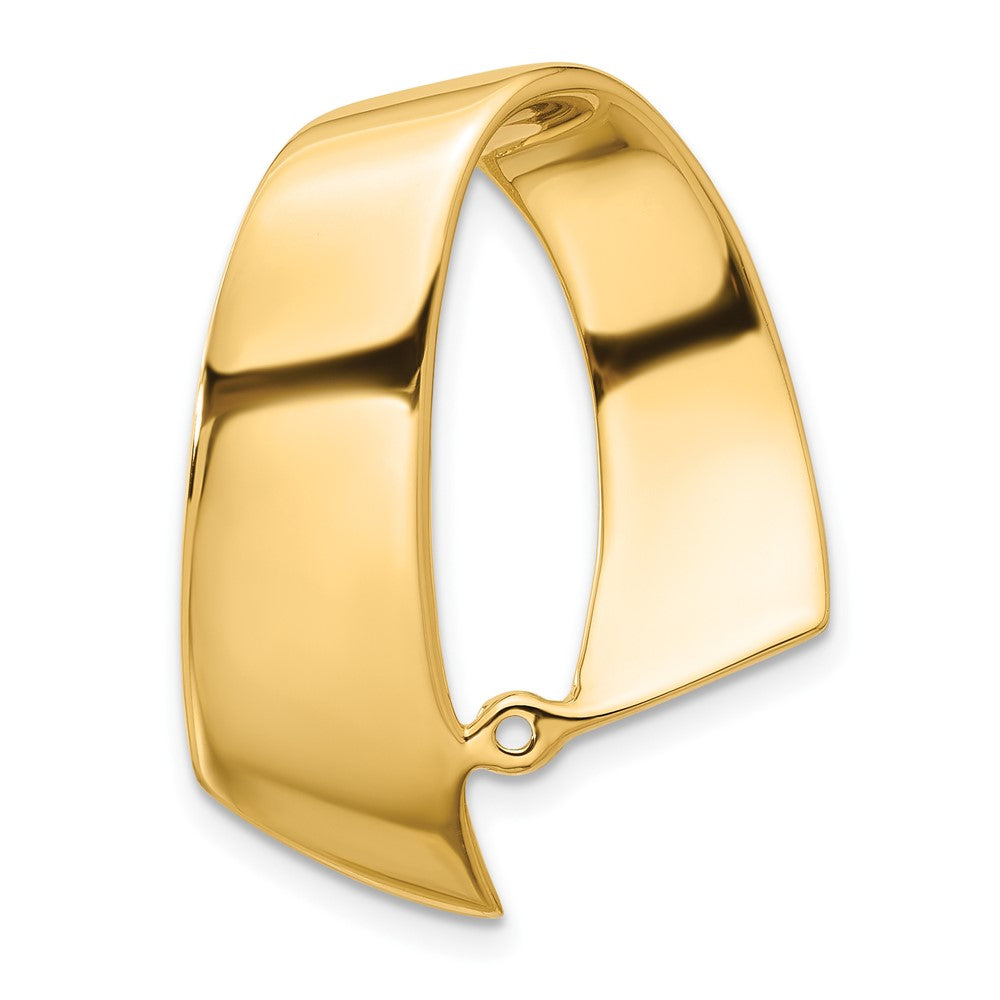 Casted;Polished;14k Yellow gold;Avail. in 18k yellow gold;Avail. in platinum;Peg set;Avail. in 18k white gold;Fits up to 10mm