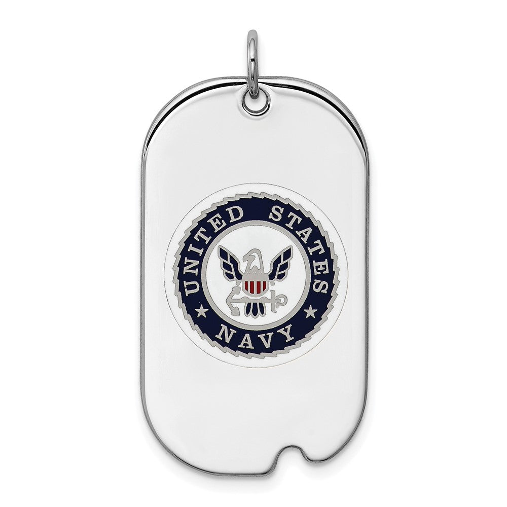 Polished;Stamped;Engravable;Enamel;Sterling silver