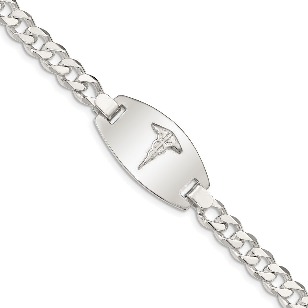 Polished;Engravable;Lobster;Sterling silver