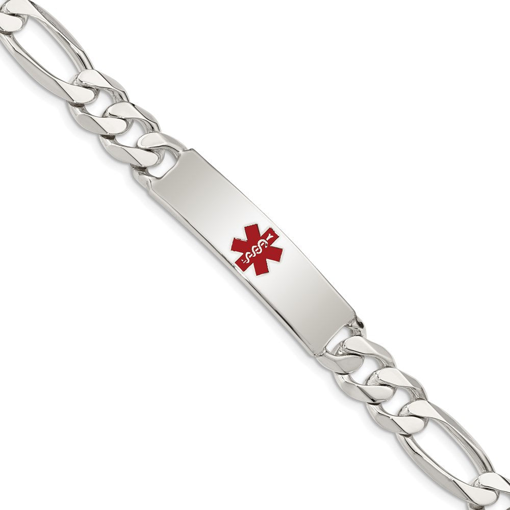 Polished;Engravable;Enamel;Lobster;Sterling silver