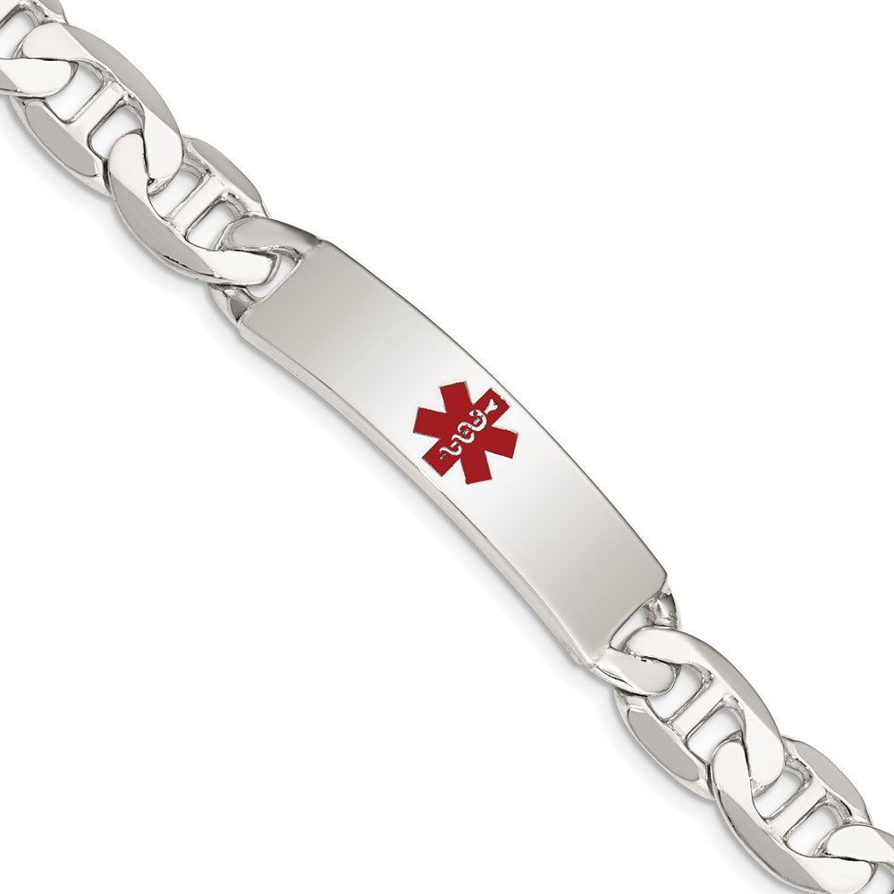 Polished;Engravable;Lobster;Sterling silver