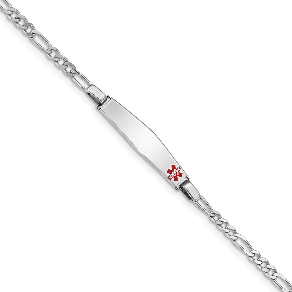 Casted;Polished;Engravable;Enamel;Lobster;Sterling silver