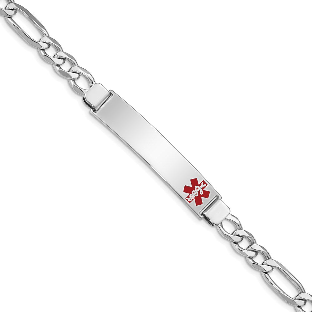 Casted;Polished;Engravable;Enamel;Lobster;Sterling silver