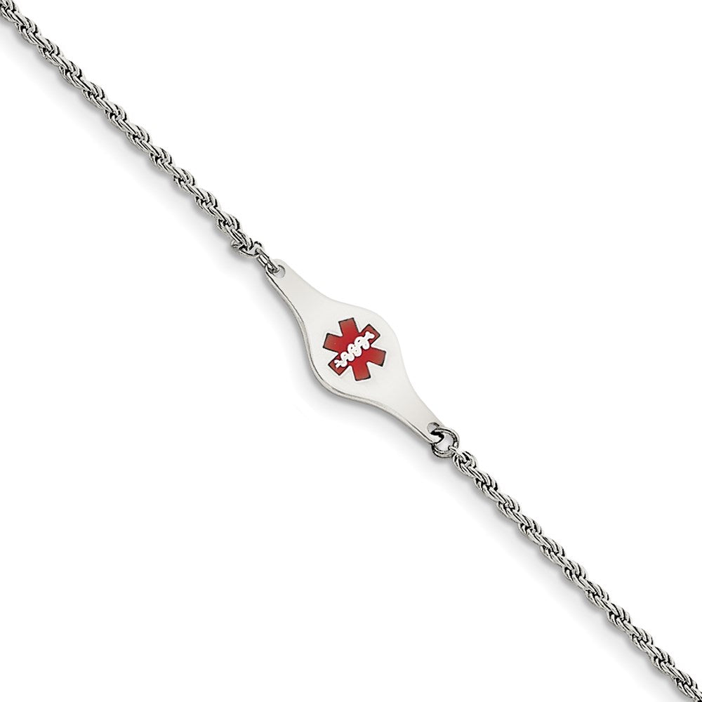 Casted;Polished;Engravable;Enamel;Lobster;Sterling silver