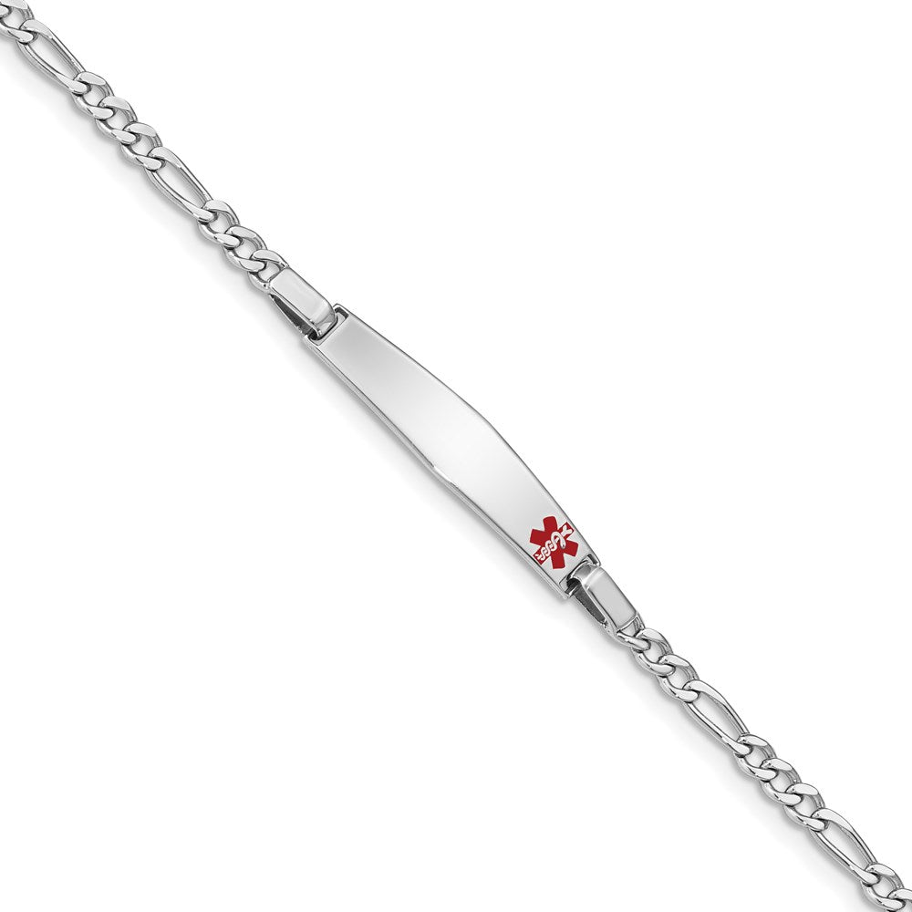Casted;Polished;Engravable;Enamel;Lobster;Sterling silver