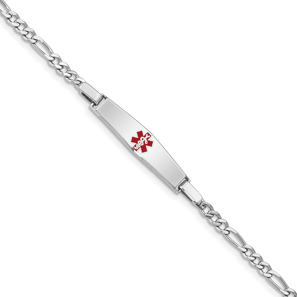 Casted;Polished;Engravable;Enamel;Lobster;Sterling silver