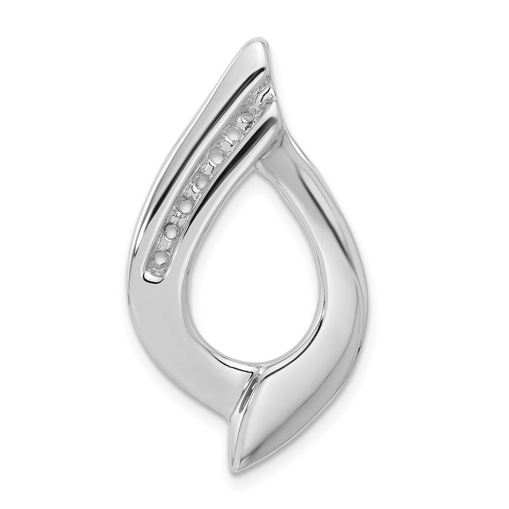 Casted;Polished;14K White gold;Avail. in 18k yellow gold;Avail. in platinum;Avail. in 18k white gold;Fits up to 6mm regular;Fits up to 8mm fancy