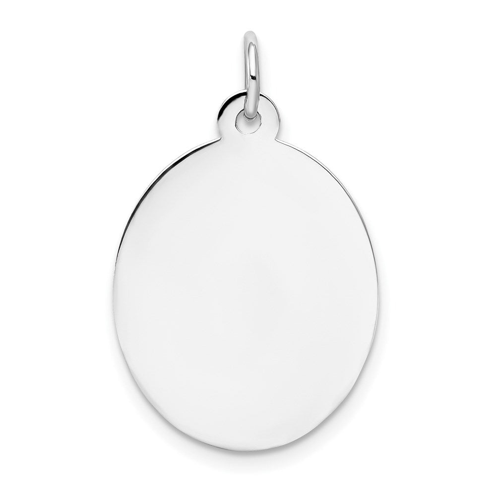 Solid;Polished;14K White gold;Engravable