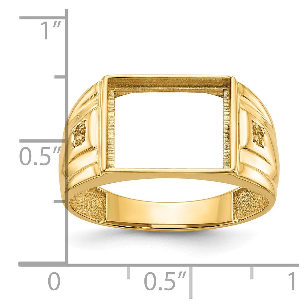 14k Men's ring mounting