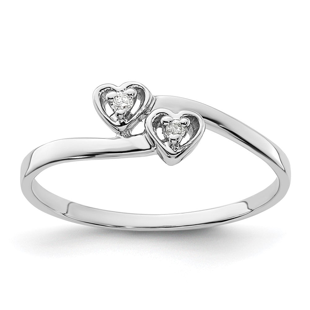 Casted;Polished;14K White gold;Diamond;Avail. in 10k yellow gold;Avail. in 18k yellow gold;Prong set;Avail. in 18k white gold;AA quality