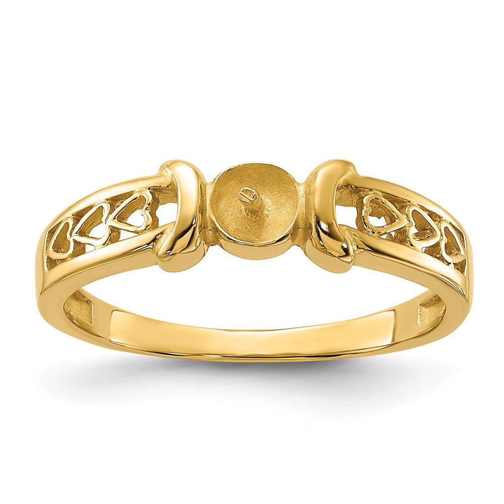 Casted;Polished;14k Yellow gold;Avail. in 10k yellow gold;Avail. in 18k yellow gold;Avail. in 18k white gold